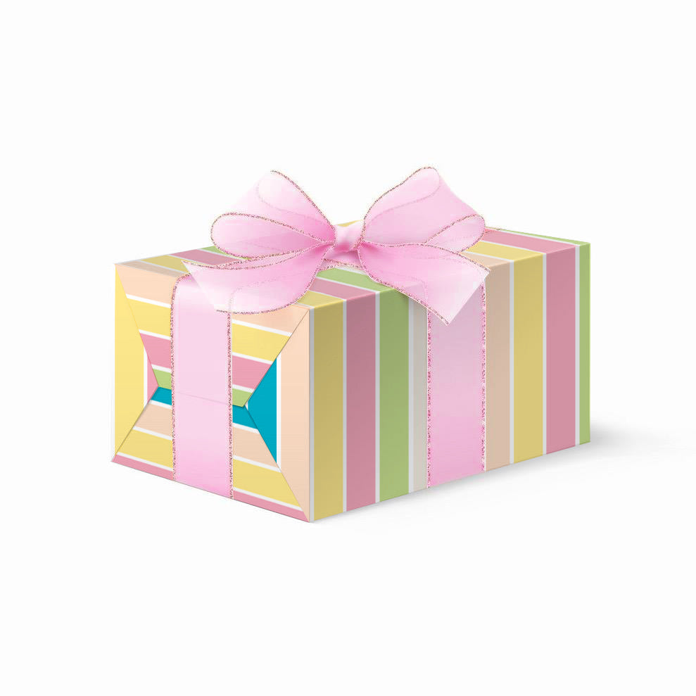 BapronBaby Striped Gift Wrap Wrapping Paper (3-Sheets)