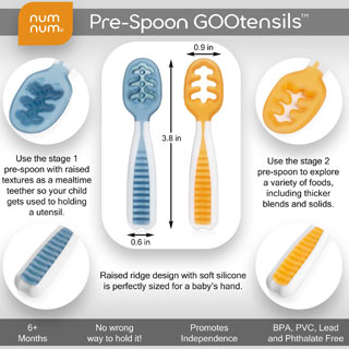 NumNum Pre-Spoon GOOtensils (more colors available!)