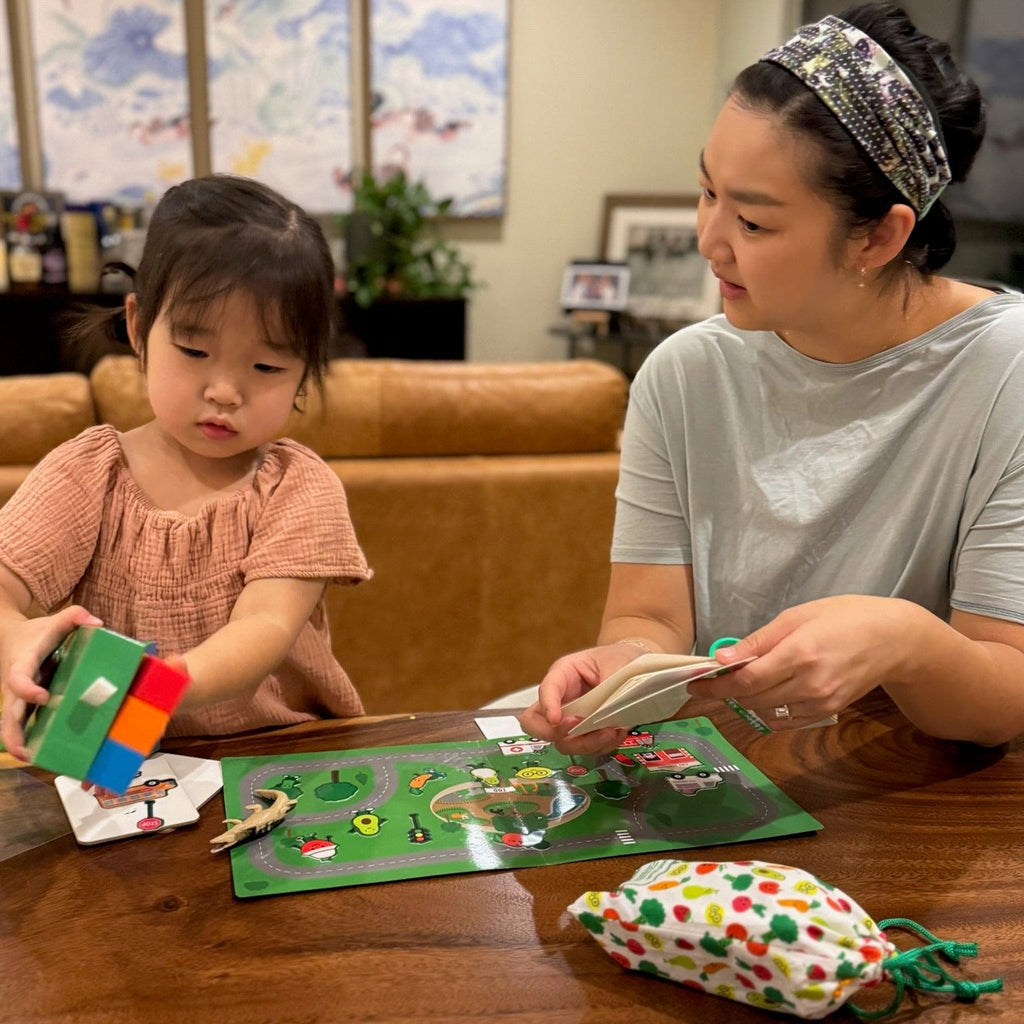 Avi's Adventures In The City Reusable Sticker Book + Marker Set (ages 3+)