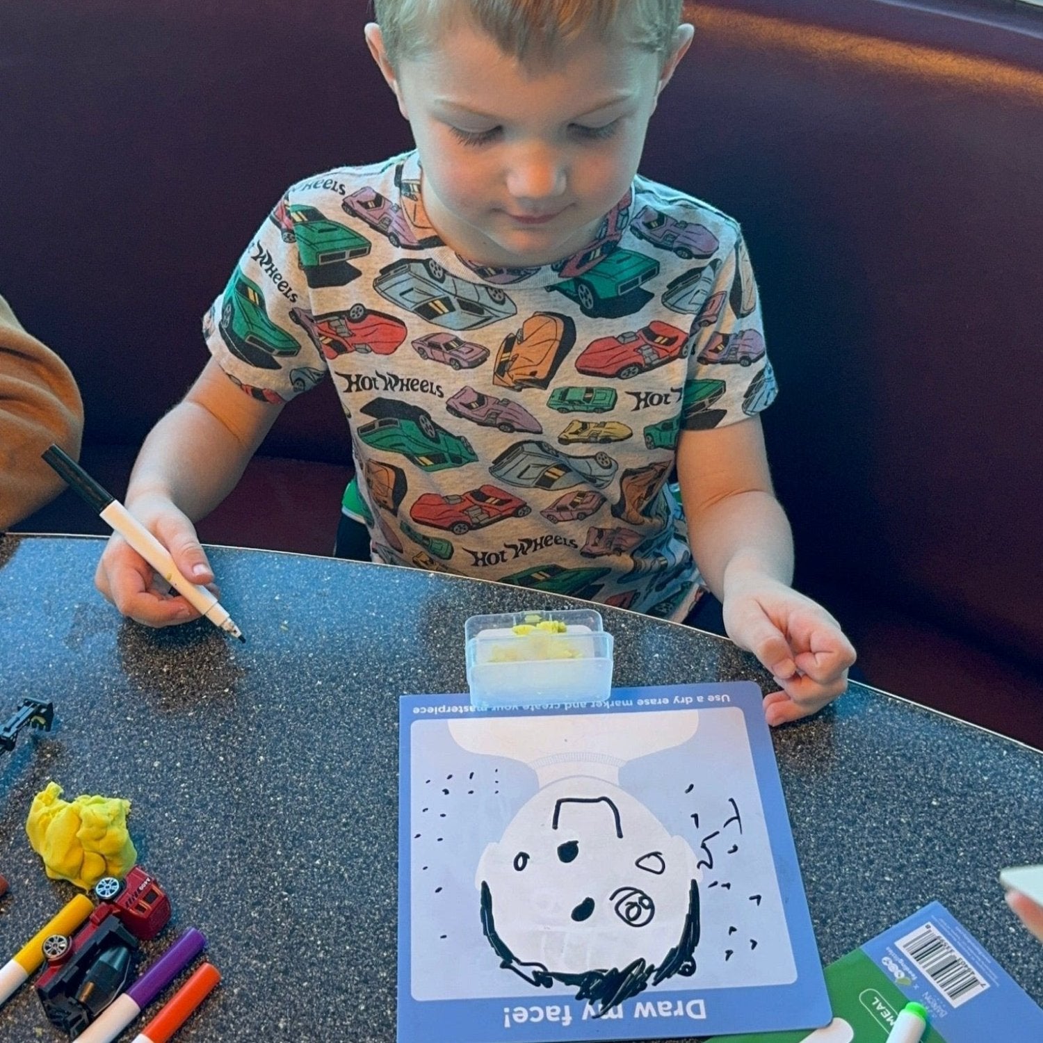 Avi's Adventures In The City Reusable Sticker Book + Marker Set (ages 3+)