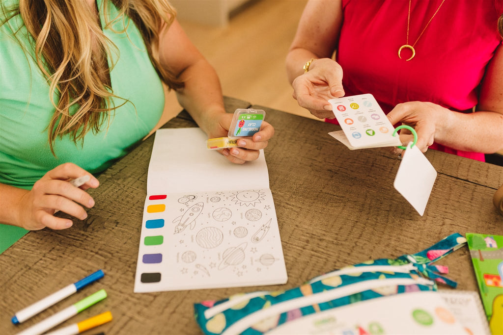 Avi's Adventures Watercolor Paint Book + Water Pen (ages 3+)