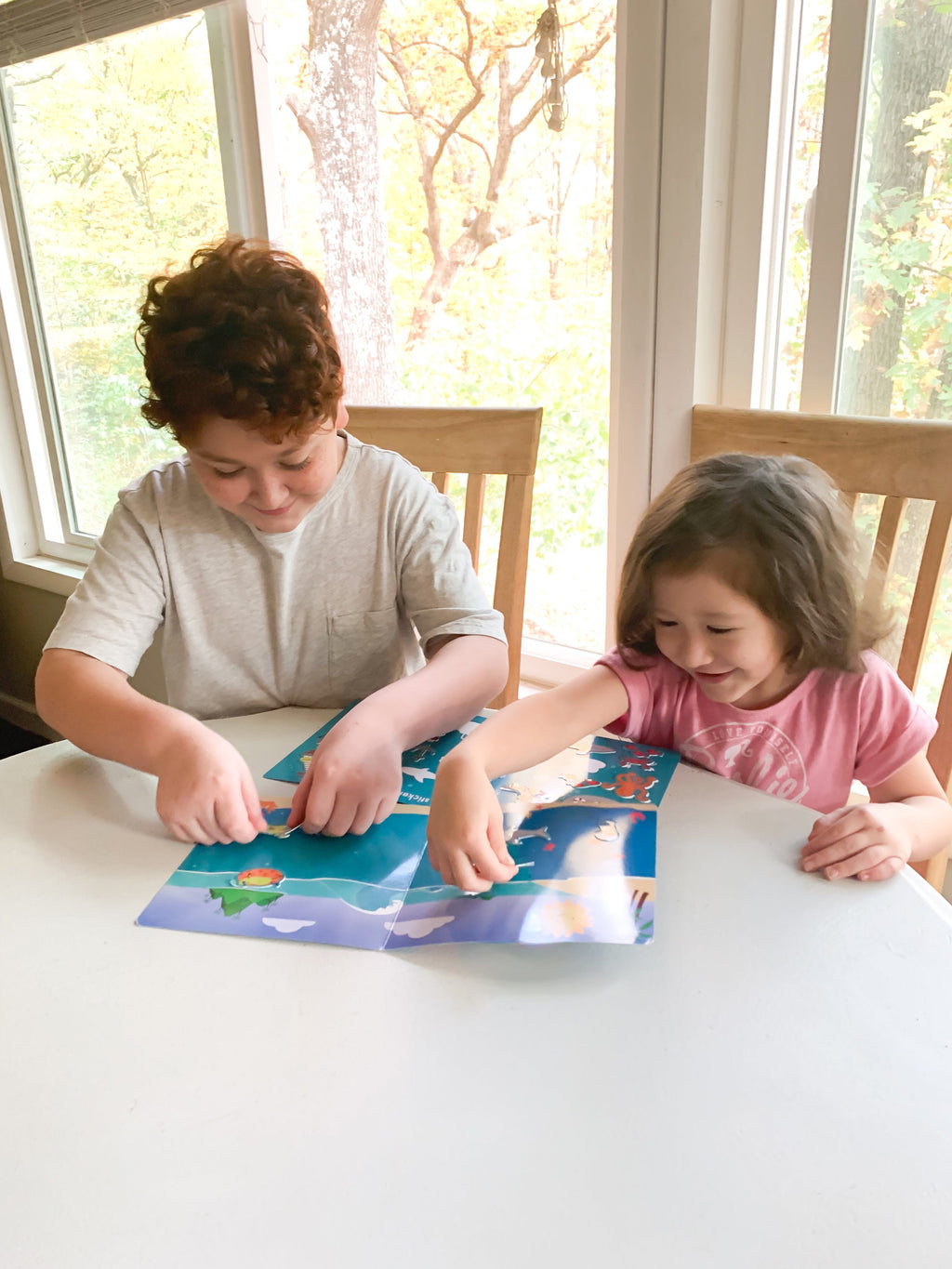 Avi's Adventures Under The Sea Reusable Sticker Book + Marker Set (ages 3+)
