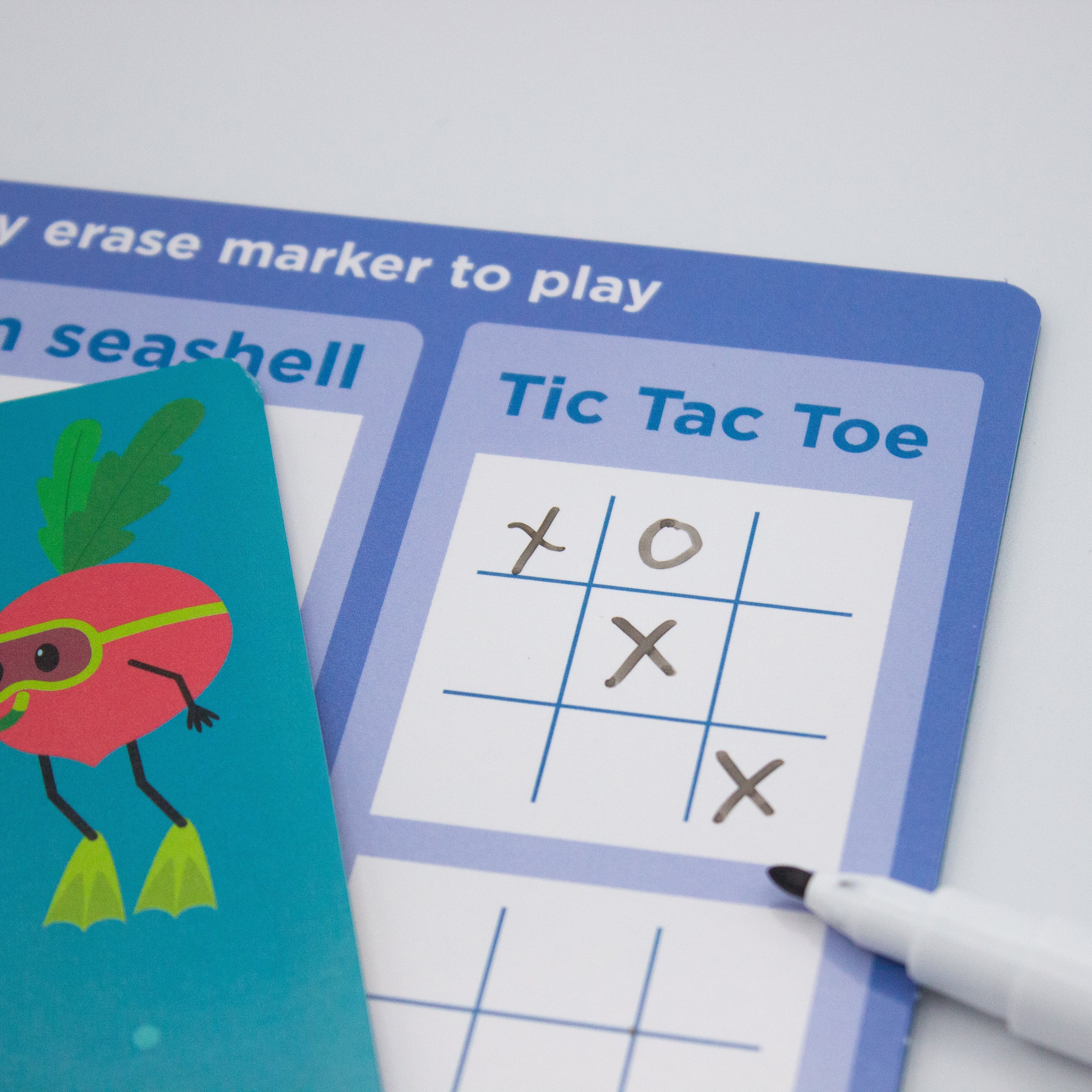 Avi's Adventures Under The Sea Reusable Sticker Book + Marker Set (ages 3+)