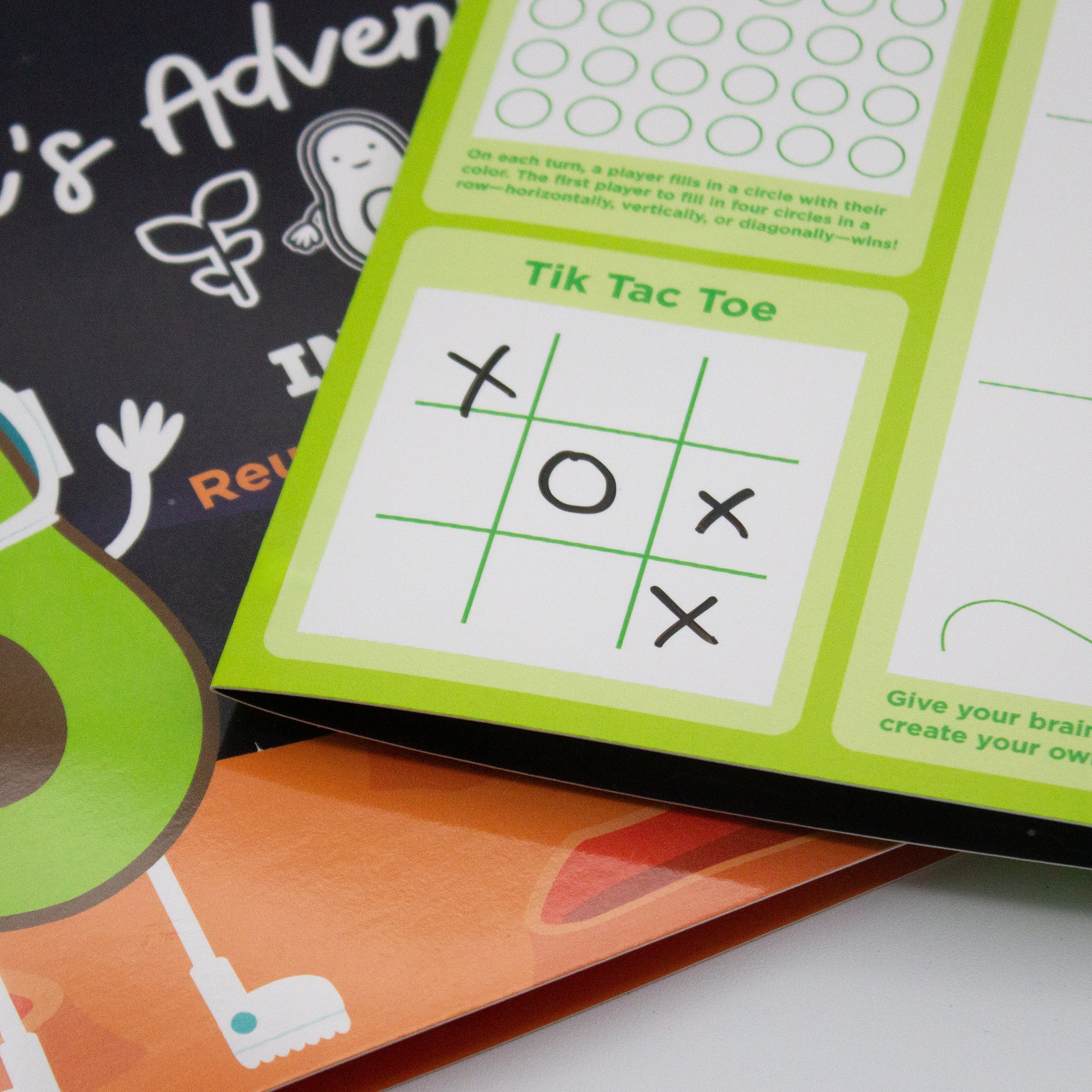 Avi's Adventures In Space Reusable Sticker Book + Marker Set (ages 3+)