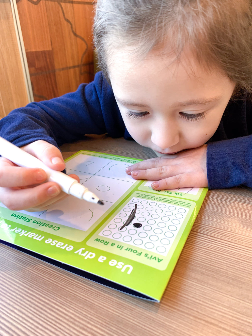 Avi's Adventures In Space Reusable Sticker Book + Marker Set (ages 3+)