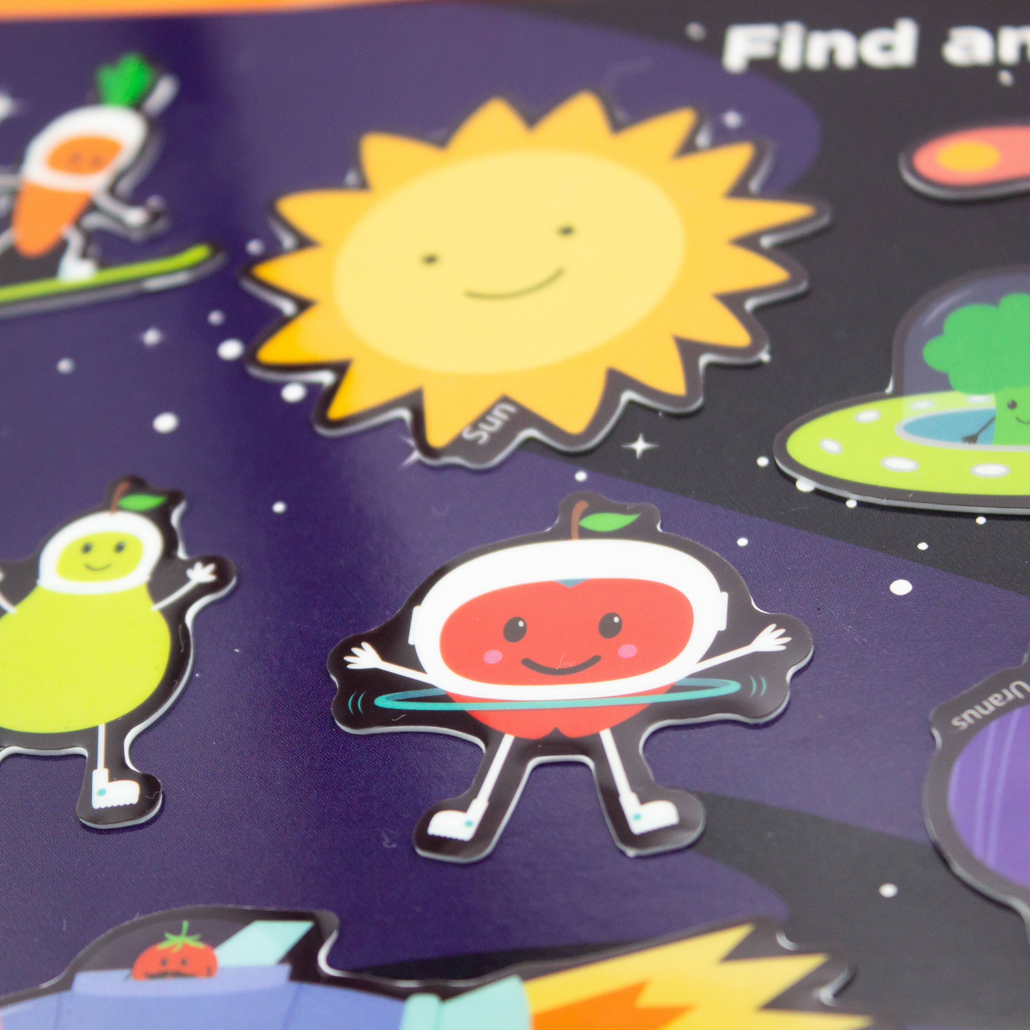 Avi's Adventures Reusable Sticker Book (3 PACK) + Marker Set