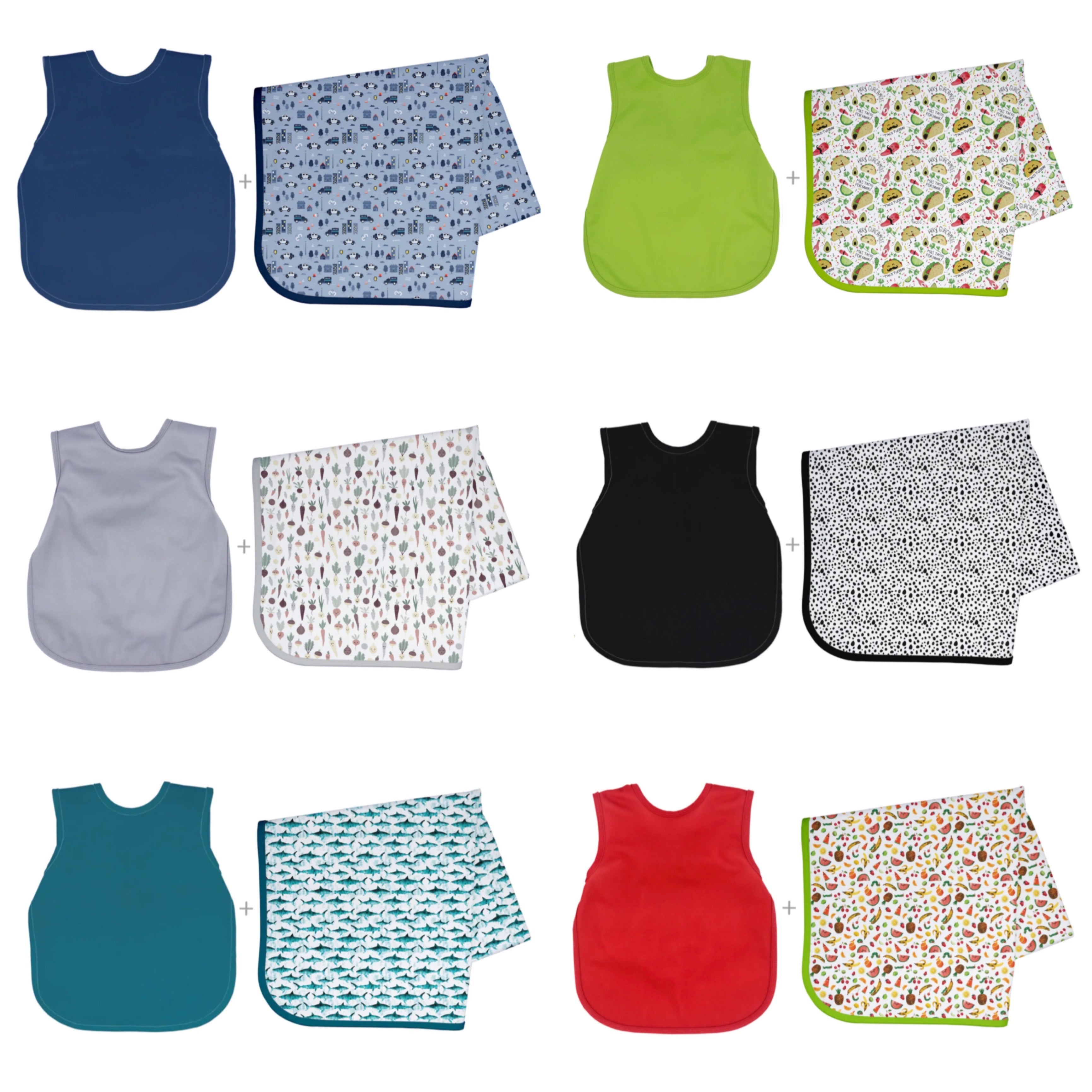 Bapron + Splash Mat Bundle (More Colors Available!) SALE