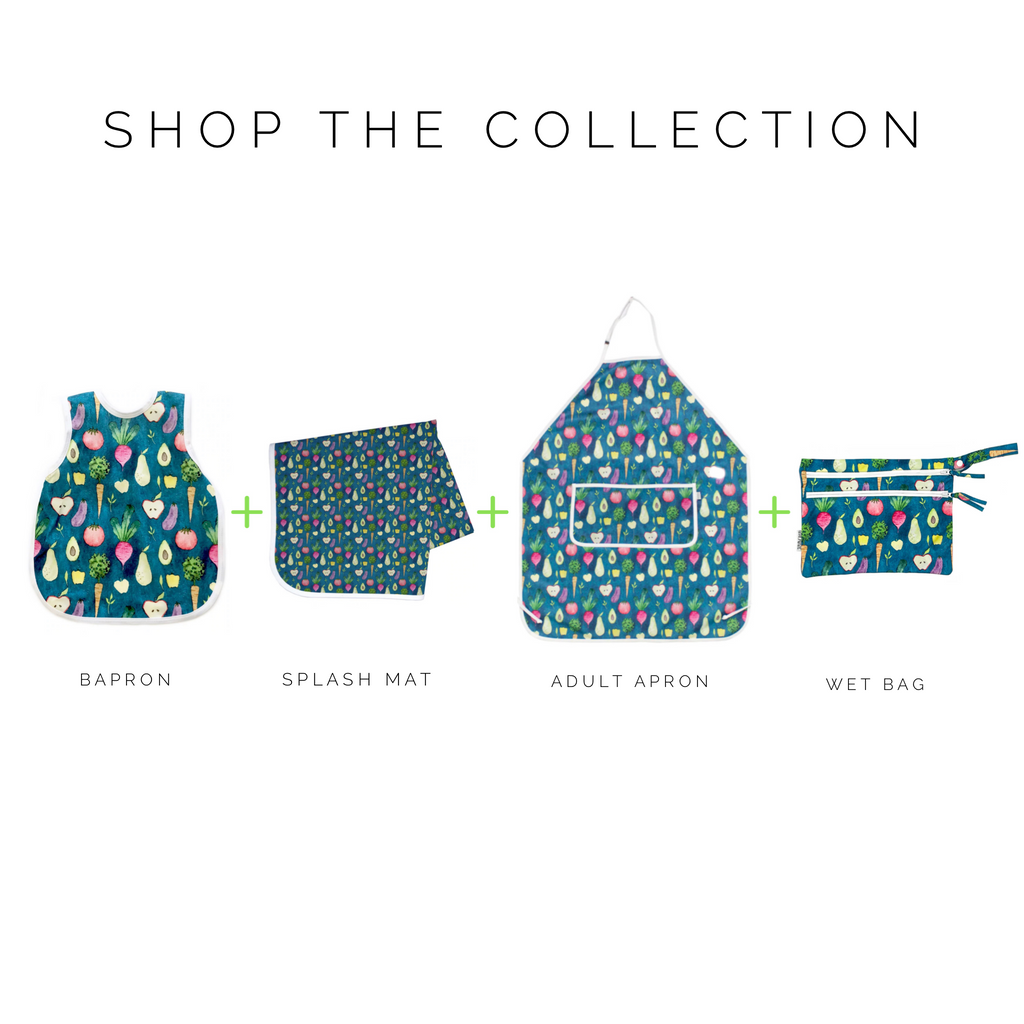 Organic Produce - Waterproof Wet Bag (For mealtime, on-the-go, and more!)